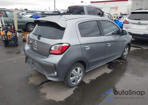 2021 Mitsubishi Mirage Carbonite Edition/Es/Le из США, поврежденный, VIN ML32AUHJ9MH004262